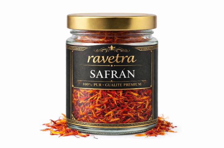 RAVETRA Azafrán Gourmet Premium 10g - El Oro Rojo del Sol